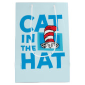 Dr. Seuss | Kat in het Pet Logo Medium Cadeauzakje (Achterkant)