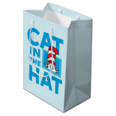 Dr. Seuss | Kat in het Pet Logo Medium Cadeauzakje (Achterkant Gekanteld)