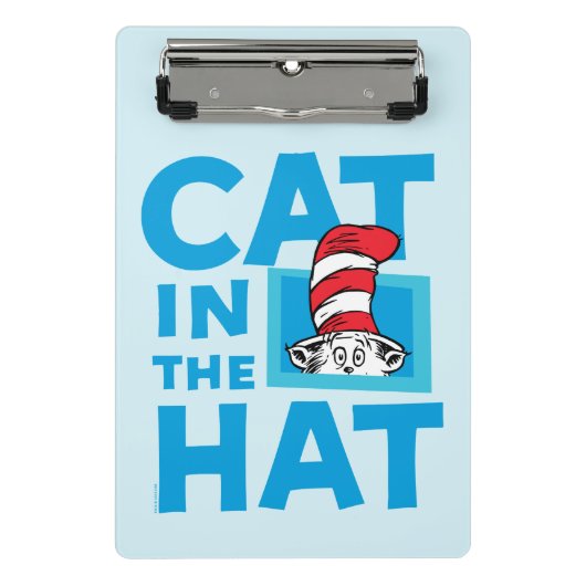Dr. Seuss | Kat in het Pet Logo Mini Klembord (Voorkant)