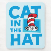 Dr. Seuss | Kat in het Pet Logo Muismat (Voorkant)