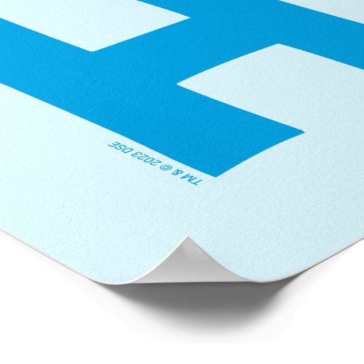 Dr. Seuss | Kat in het Pet Logo Poster (Hoek)