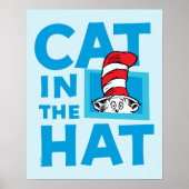 Dr. Seuss | Kat in het Pet Logo Poster (Voorkant)