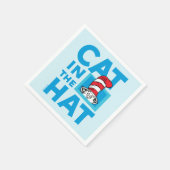 Dr. Seuss | Kat in het Pet Logo Servet (Hoek)