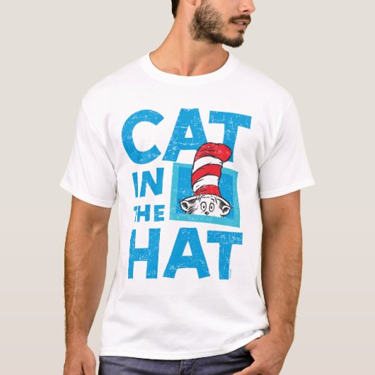 Dr. Seuss | Kat in het Pet Logo T-shirt (Voorkant)