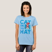 Dr. Seuss | Kat in het Pet Logo T-shirt (Voorkant volledig)