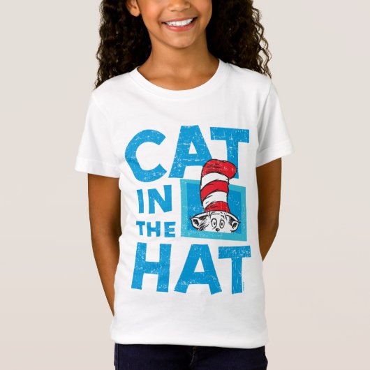 Dr. Seuss | Kat in het Pet Logo T-shirt (Voorkant)