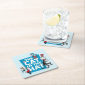 Dr. Seuss | Kat in het Pet Logo - Tekens Kartonnen Onderzetters (Insitu)