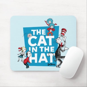 Dr. Seuss   Kat in het Pet Logo - Tekens Muismat