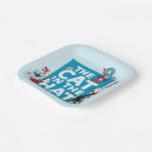 Dr. Seuss | Kat in het Pet Logo - Tekens Papieren Bordje (Gebogen)