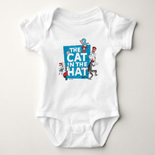 Dr. Seuss   Kat in het Pet Logo - Tekens Romper