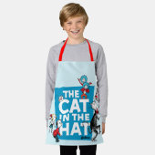 Dr. Seuss | Kat in het Pet Logo - Tekens Schort (Gedragen)