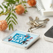 Dr. Seuss | Kat in het Pet Logo - Tekens Sleutelhanger (Zijkant)