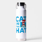 Dr. Seuss | Kat in het Pet Logo Waterfles (Voorkant)