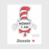 Dr. Seuss | Kat in het Pet - Mama ik ben Sticker (Vel)