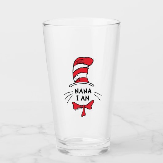 Dr. Seuss | Kat in het Pet - Nana I am Glas (Voorkant)