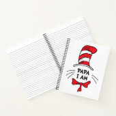 Dr. Seuss | Kat in het Pet - Papa Ik ben Notitieboek (Binnen)