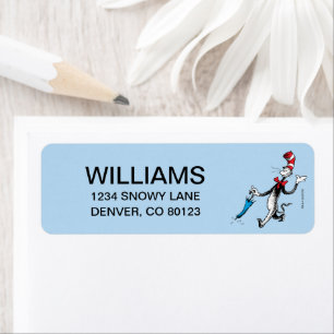 Dr. Seuss Kat in het Pet Paraplu Walk Etiket