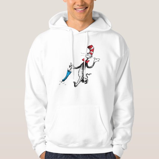Dr. Seuss | Kat in het Pet Paraplu Walk Hoodie (Voorkant)