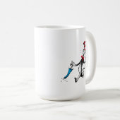 Dr. Seuss | Kat in het Pet Paraplu Walk Koffiemok (Voorkant rechts)