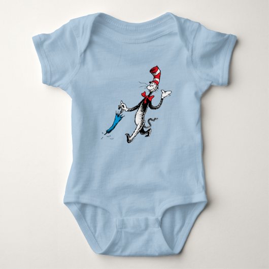 Dr. Seuss | Kat in het Pet Paraplu Walk Romper (Voorkant)
