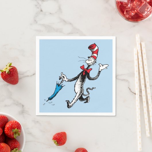 Dr. Seuss | Kat in het Pet Paraplu Walk Servet (Insitu)