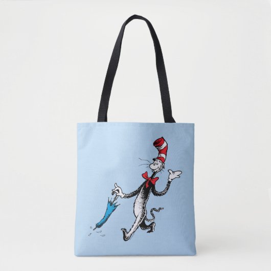 Dr. Seuss | Kat in het Pet Paraplu Walk Tote Bag (Voorkant)