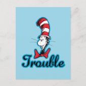 Dr. Seuss | Kat in het Pet Problemen Briefkaart (Voorkant)