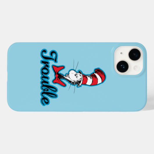 Dr. Seuss | Kat in het Pet Problemen Case-Mate iPhone Case (Achterkant (horizontaal))