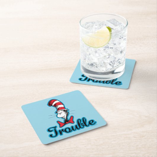 Dr. Seuss | Kat in het Pet Problemen Kartonnen Onderzetters (Insitu)