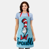 Dr. Seuss | Kat in het Pet Problemen Schort (Gedragen)