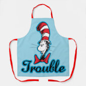 Dr. Seuss | Kat in het Pet Problemen Schort (Voorkant)