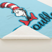 Dr. Seuss | Kat in het Pet Problemen Sherpa Deken (3/4)