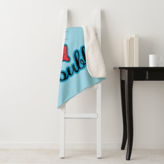 Dr. Seuss | Kat in het Pet Problemen Sherpa Deken (In situ)