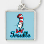 Dr. Seuss | Kat in het Pet Problemen Sleutelhanger (Voorkant)