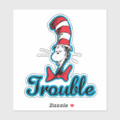 Dr. Seuss | Kat in het Pet Problemen Sticker (Vel)