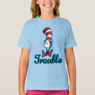 Dr. Seuss   Kat in het Pet Problemen T-shirt
