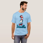 Dr. Seuss | Kat in het Pet Problemen T-shirt (Voorkant volledig)