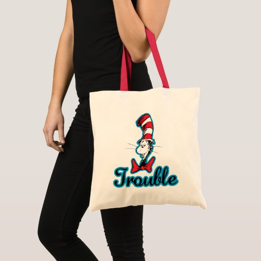 Dr. Seuss | Kat in het Pet Problemen Tote Bag (Voorkant (product))