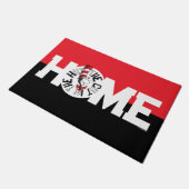 Dr. Seuss | Kat in het Pet Ronde kunst Deurmat (Schuin)