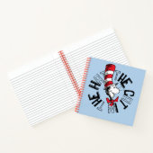 Dr. Seuss | Kat in het Pet Ronde kunst Notitieboek (Binnen)