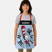 Dr. Seuss | Kat in het Pet Ronde kunst Schort (Insitu)