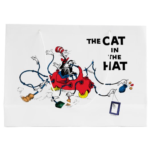 Dr. Seuss | Kat in het Pet ruimt op Groot Cadeauzakje (Achterkant)