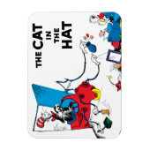 Dr. Seuss | Kat in het Pet ruimt op Magneet (Verticaal)