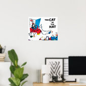 Dr. Seuss | Kat in het Pet ruimt op Poster (Thuiskantoor)