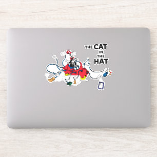 Dr. Seuss   Kat in het Pet ruimt op Sticker
