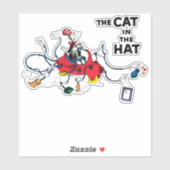 Dr. Seuss | Kat in het Pet ruimt op Sticker (Vel)