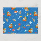 Dr. Seuss | Kat in het Pet Ruimtepatroon Briefkaart (Voorkant)