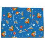 Dr. Seuss | Kat in het Pet Ruimtepatroon Groot Cadeauzakje (Achterkant)