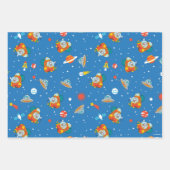 Dr. Seuss | Kat in het Pet Ruimtepatroon Inpakpapier Vel (Voorkant 2)