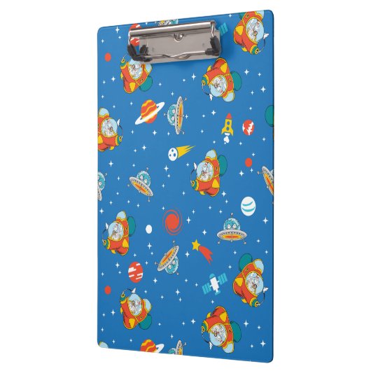 Dr. Seuss | Kat in het Pet Ruimtepatroon Klembord (Links)